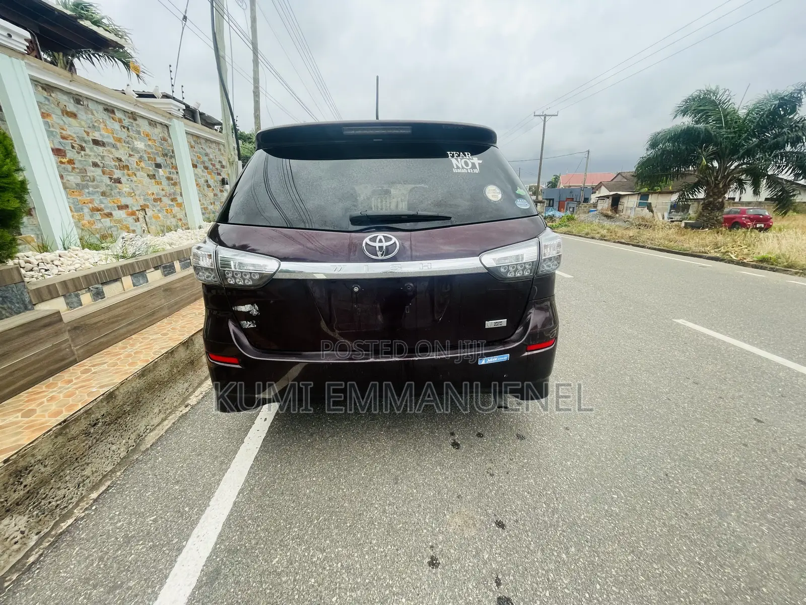 Toyota Wish 2013 Red