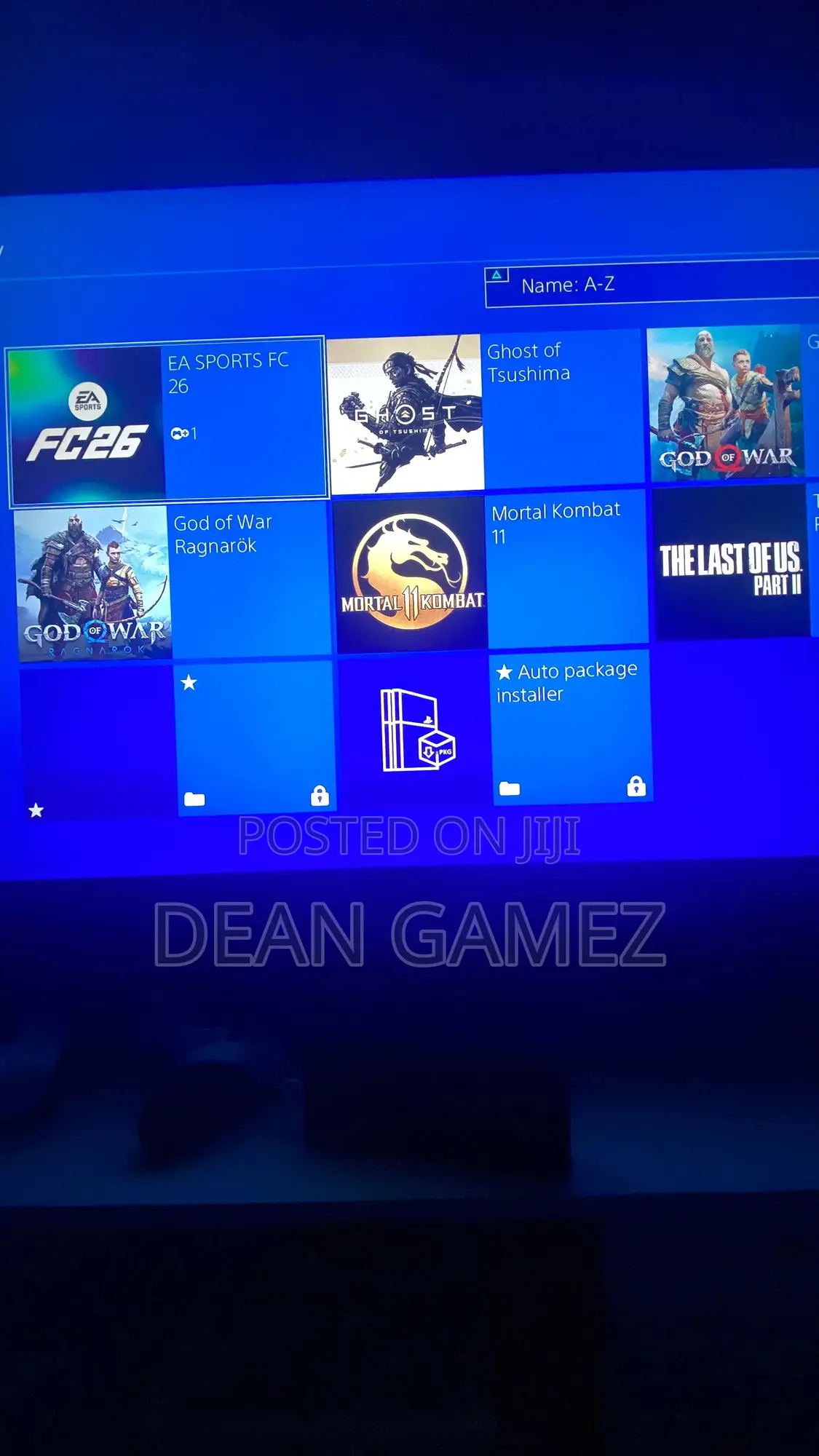Brand New Ps4 With Only Big Games and Top Games Plus Accessories
