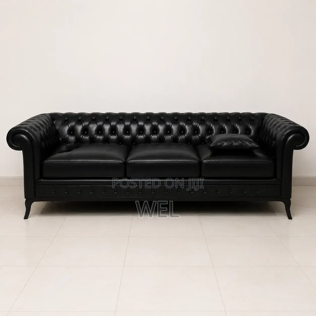White Chesterfield Sofa