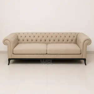 White Chesterfield Sofa
