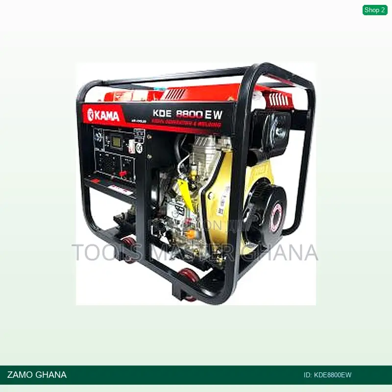 8800 Diesel Welding Generator 5.6kw 200a 1phase - Kde8800ew