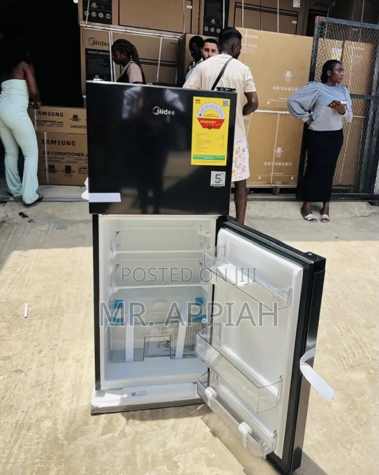 Choose Unique Midea 271l Double Door Electric Fridge(Mdrt187 )