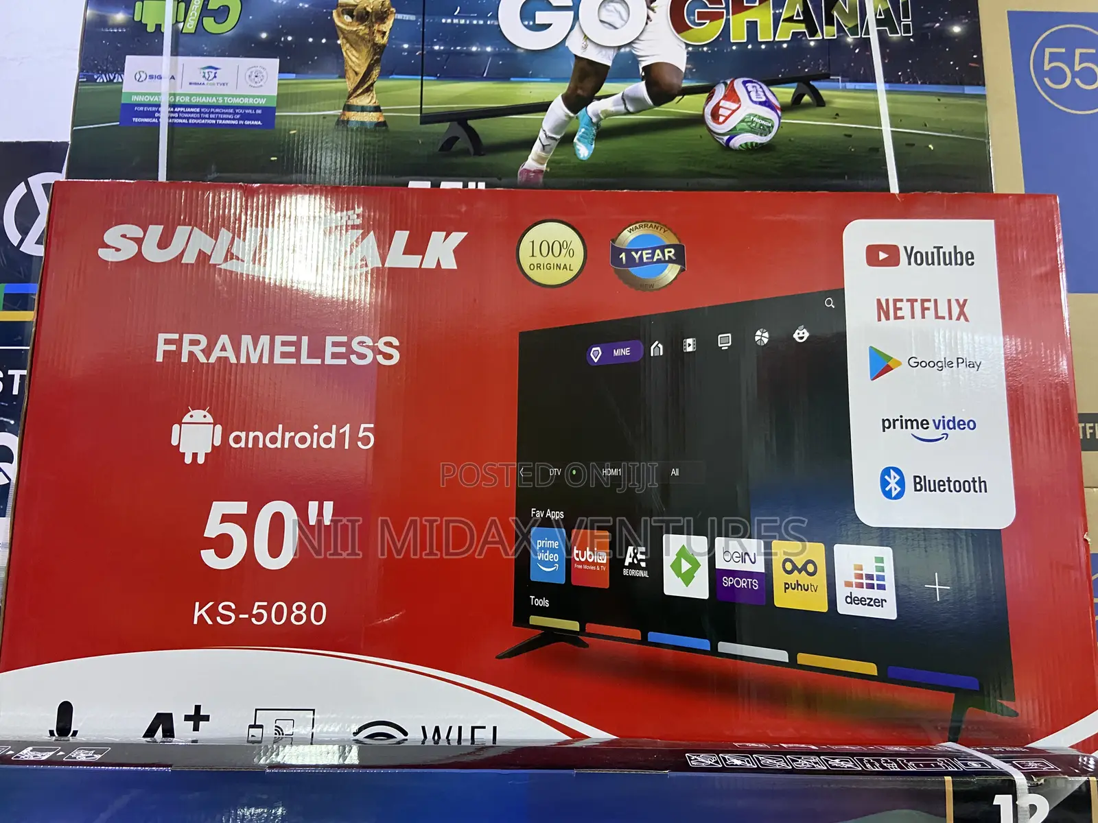 Sunny Walk 50inches Smart Android Tv