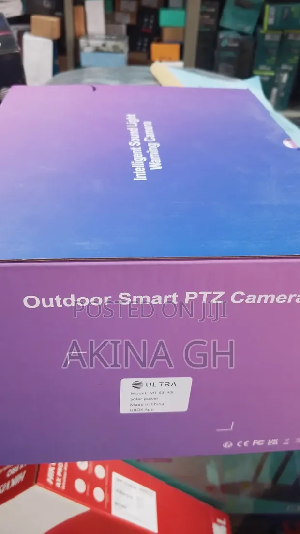 Ubox 4g Outdoor Smart PTZ Dual Lens Solar Camera 4