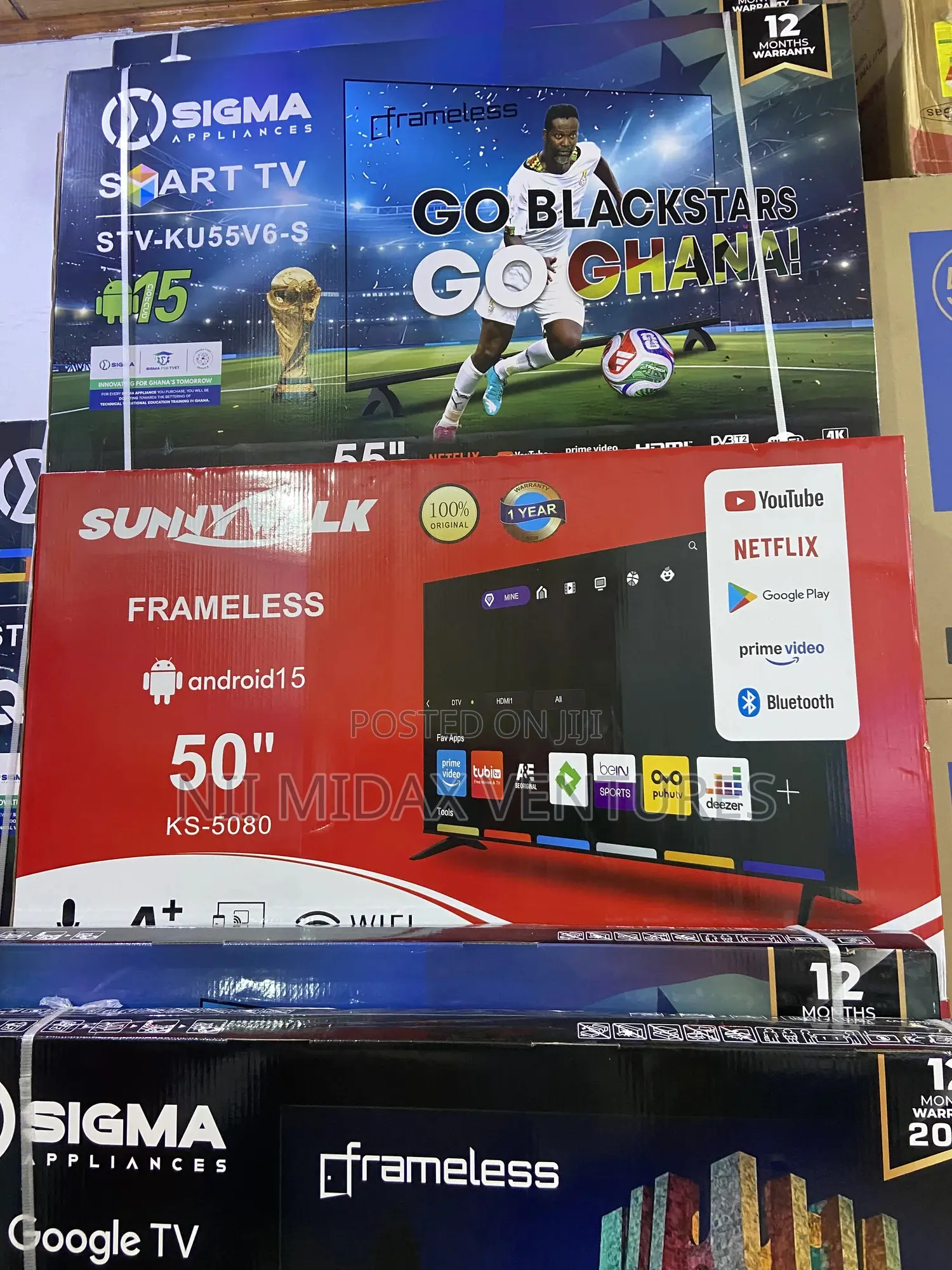 Sunny Walk 50inches Smart Android Tv