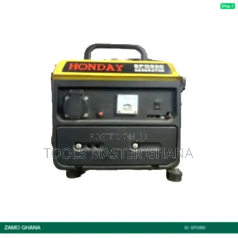 Generator Gasoline 0.8kw Yellow - Spg950