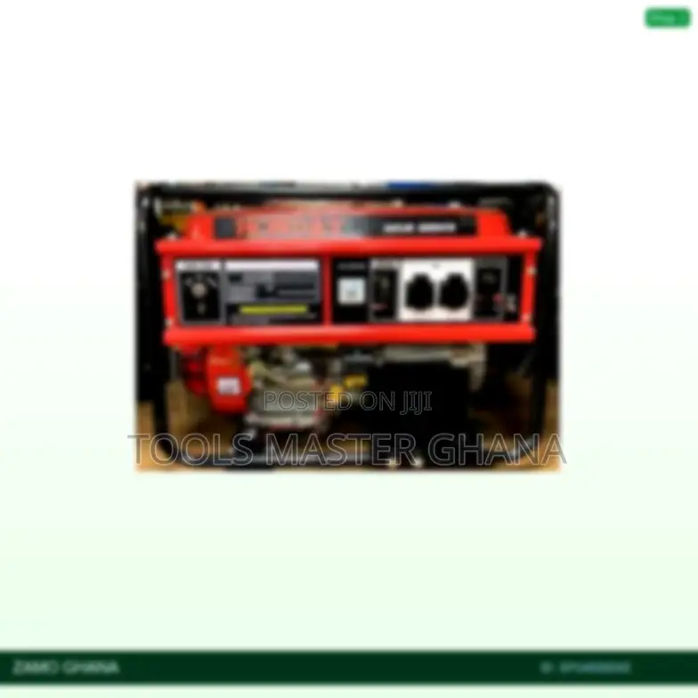 Generator Gasoline 3.3 - 3.7kw Red - Spg4500dxe