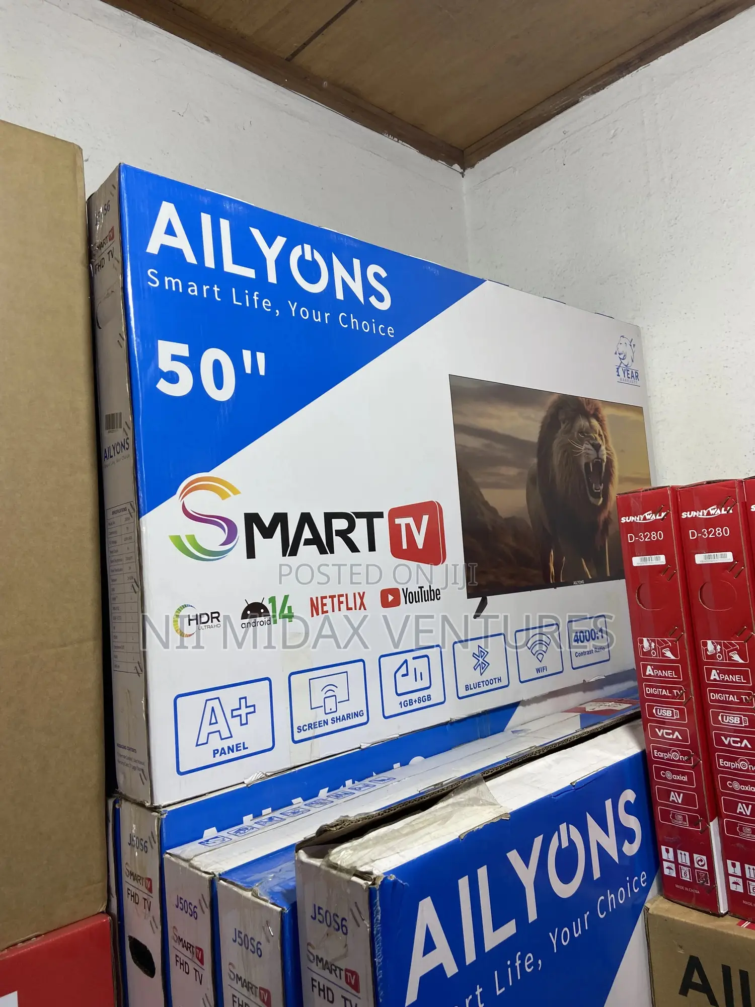 Ailyons 50inches Smart Android Tv