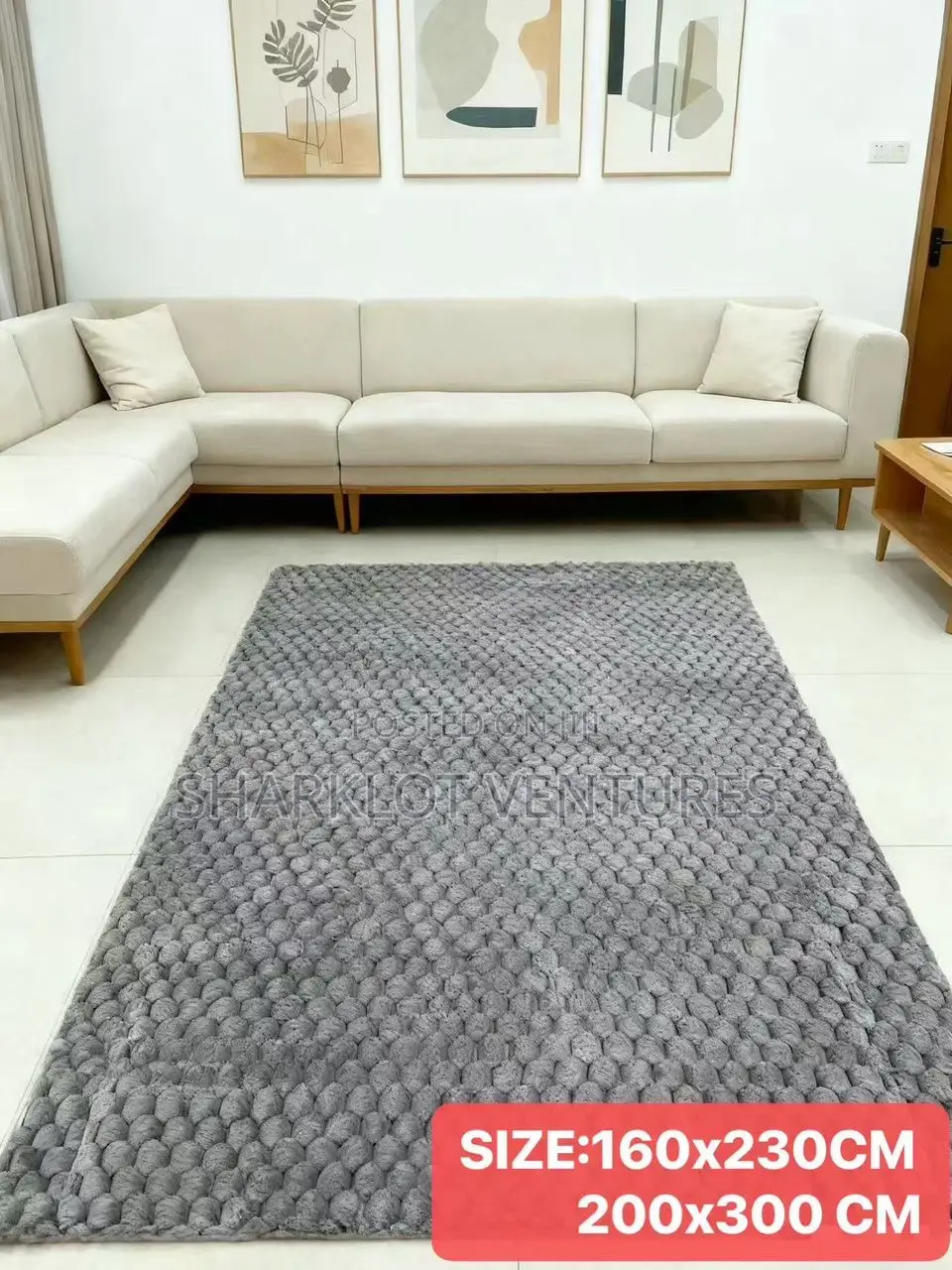 Woolen Plain Center Carpets