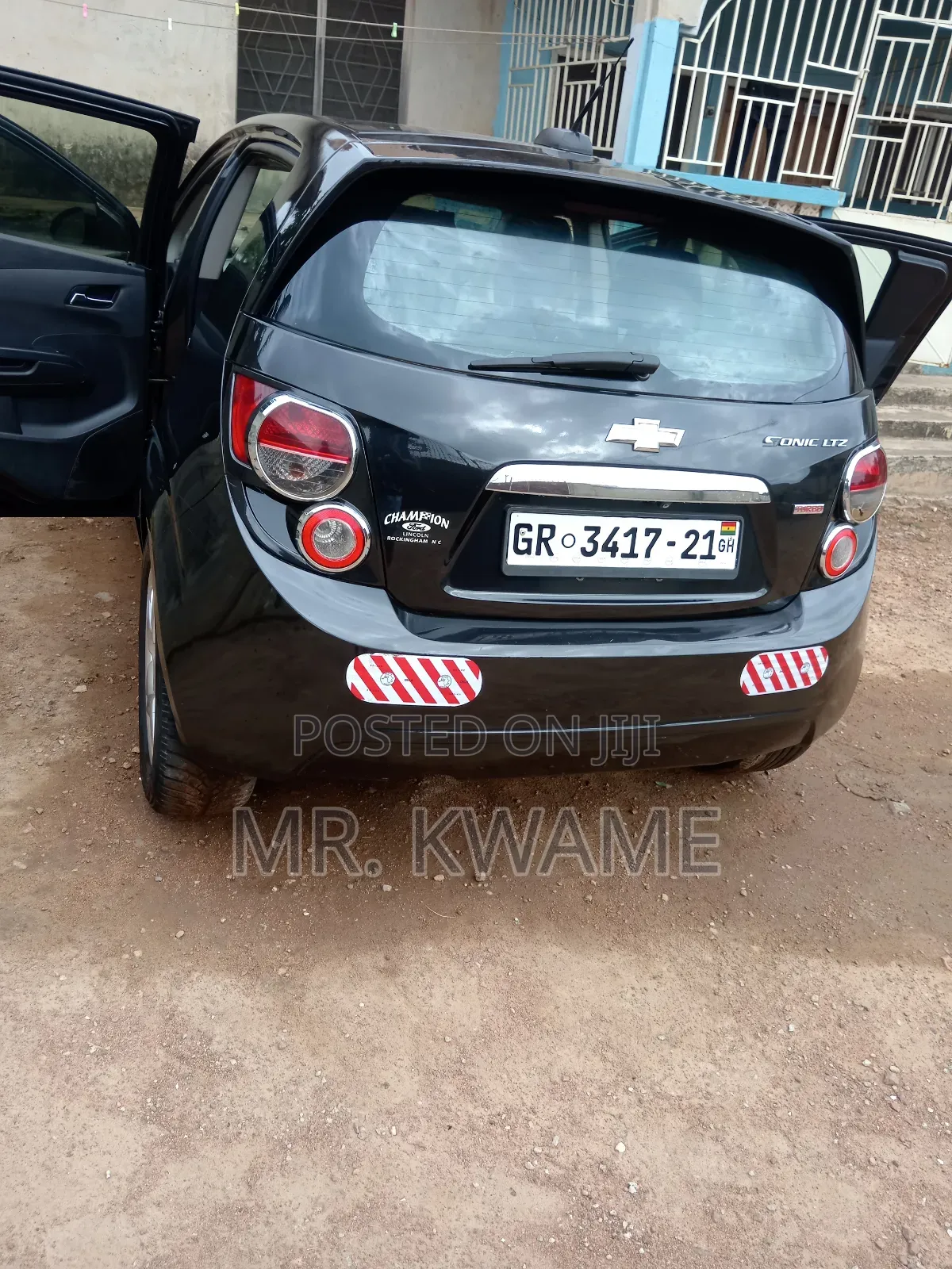 Chevrolet Sonic LTZ 2015 Black