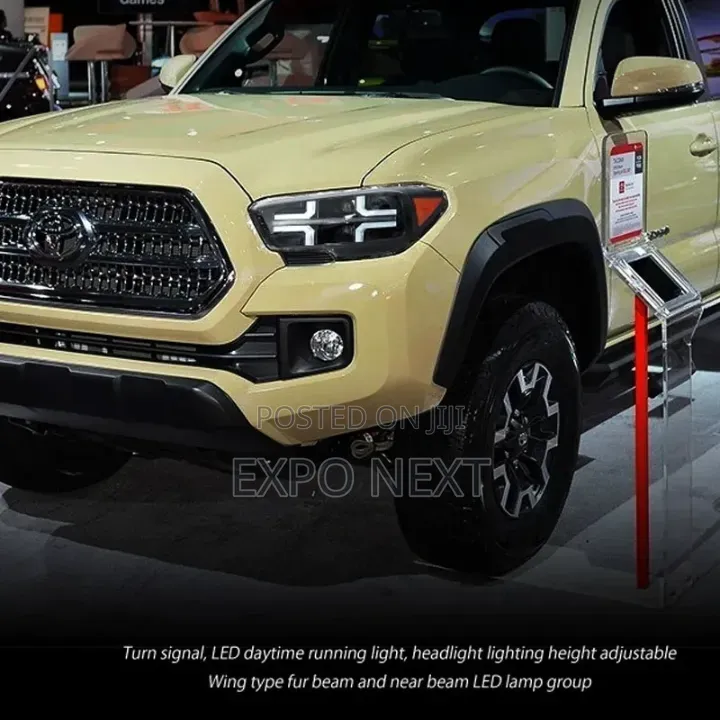 Abs+Led Headlamp for Toyata Tacoma 2016-2023