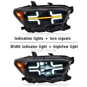 Abs+Led Headlamp for Toyata Tacoma 2016-2023