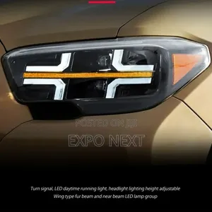 Abs+Led Headlamp for Toyata Tacoma 2016-2023