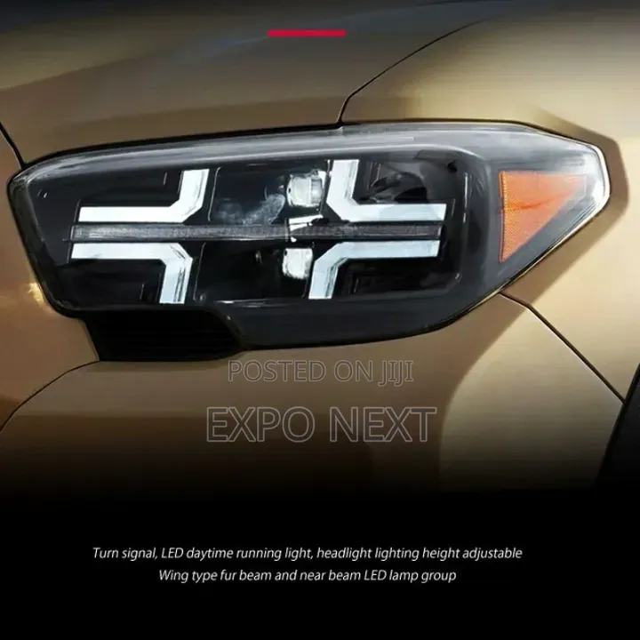 Abs+Led Headlamp for Toyata Tacoma 2016-2023