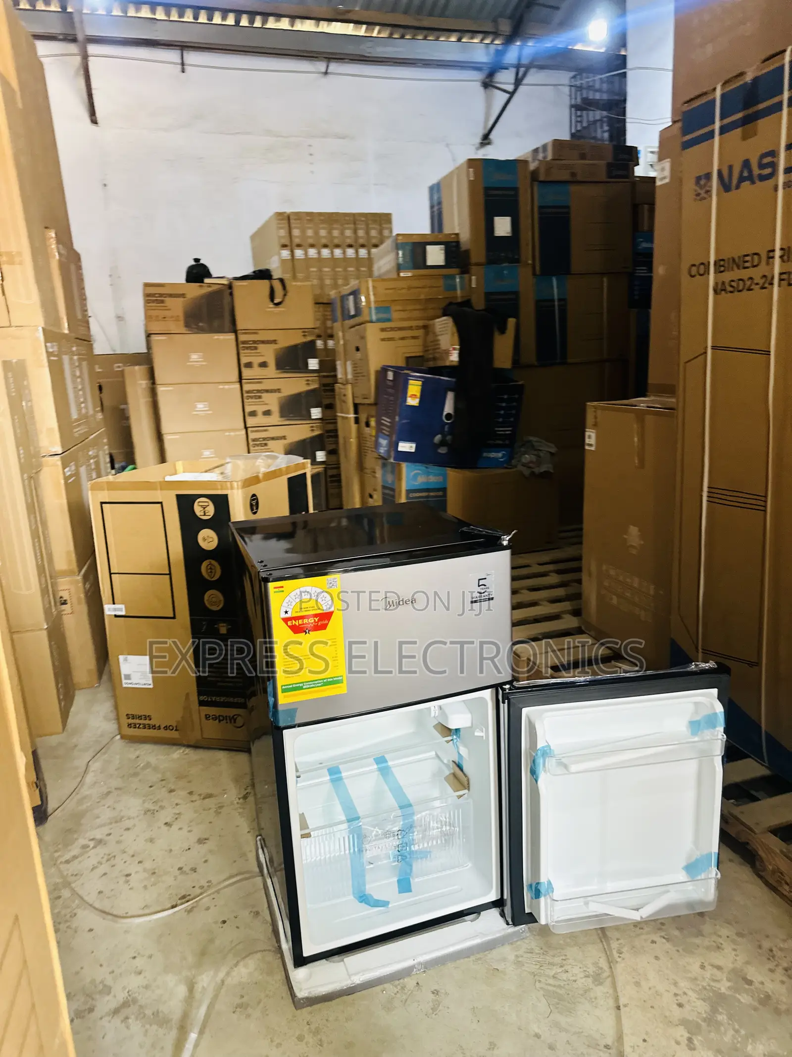 Limited Stock Double Door Table Top Fridge 87l Midea