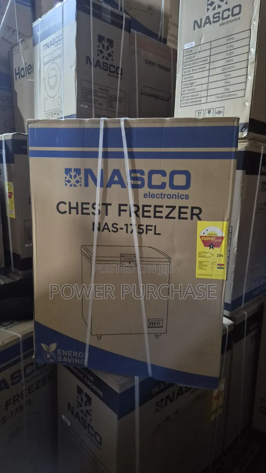 Nasco Chest Freezer Nas-175fl 138litres