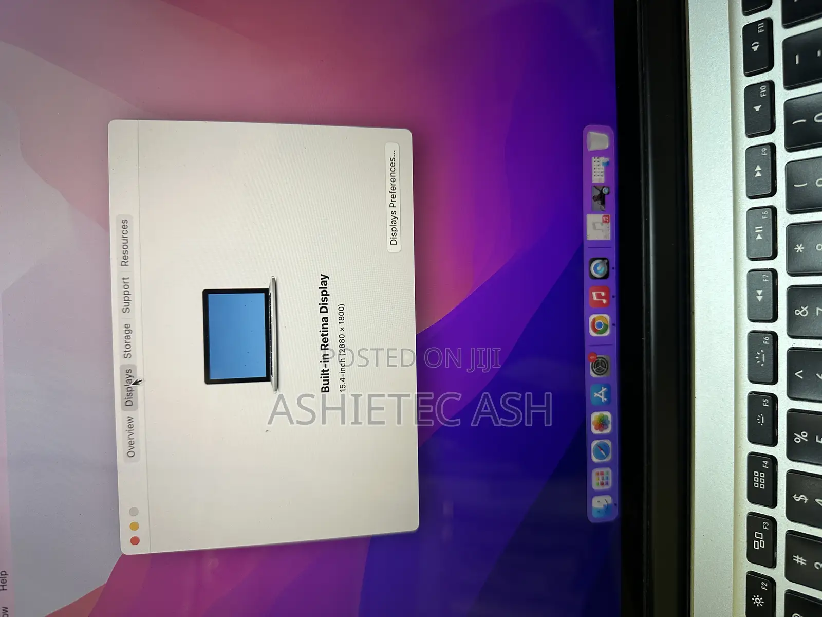 Laptop Apple MacBook Pro 2015 16GB Intel Core i7 SSD 256GB
