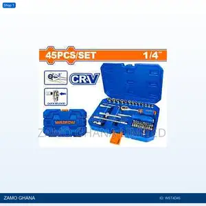 45 PCS 1/4" Socket - Wst4d45