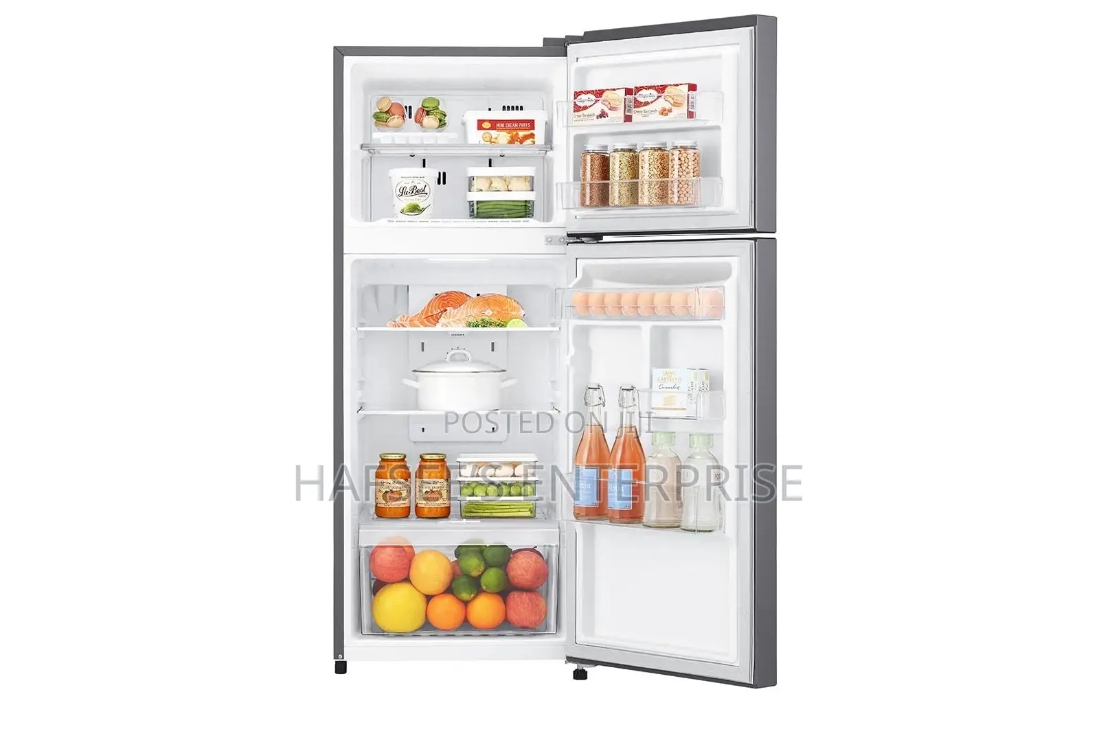 Lg 187l Top-Freezer Refrigerator With Smart Inverter Compressor