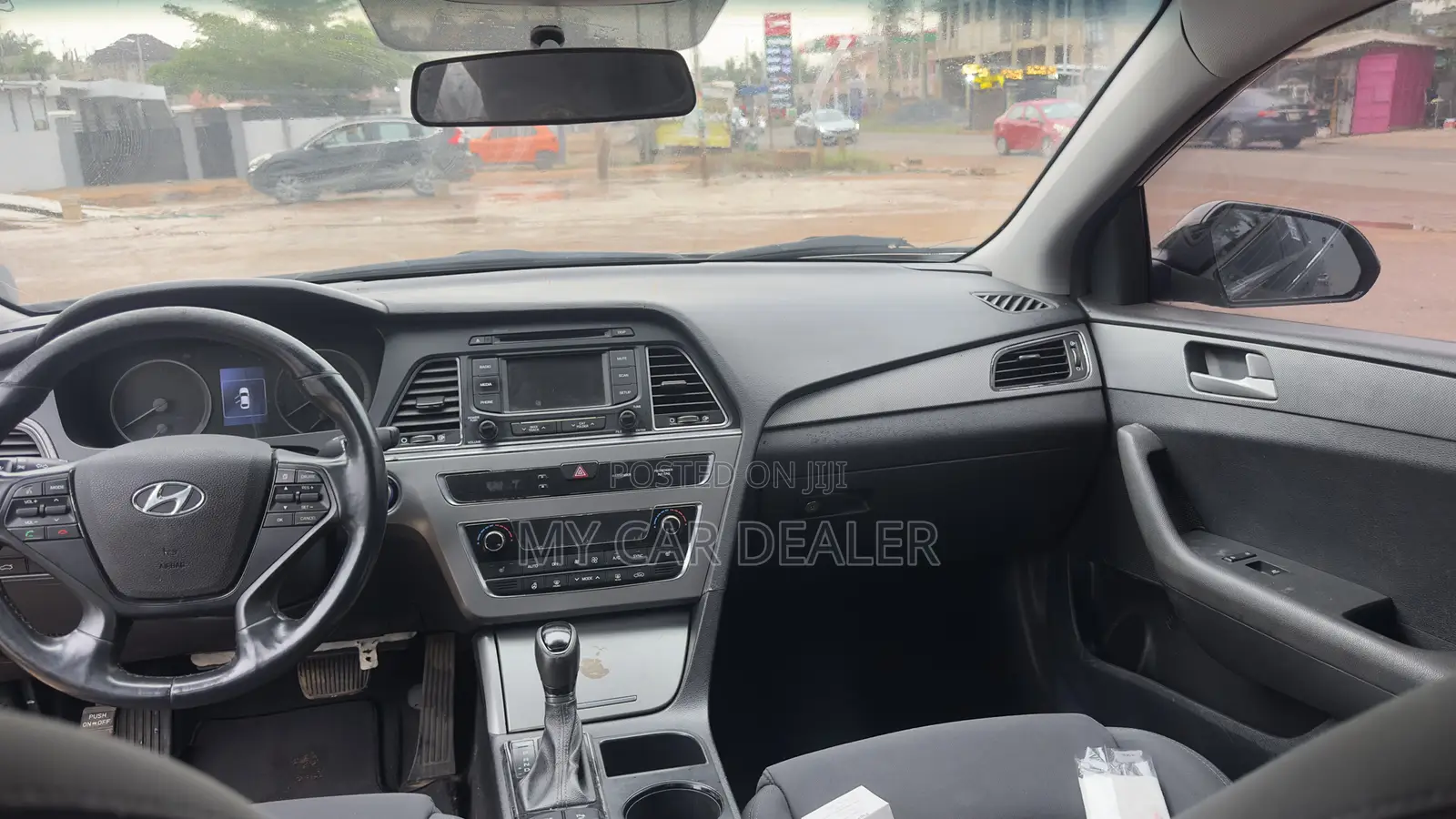 Hyundai Sonata Limited 2.0T Seban (2.0L 4cyl 6A) 2017 Black