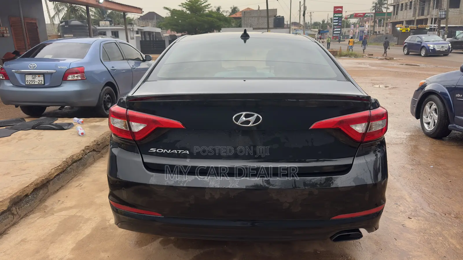 Hyundai Sonata Limited 2.0T Seban (2.0L 4cyl 6A) 2017 Black