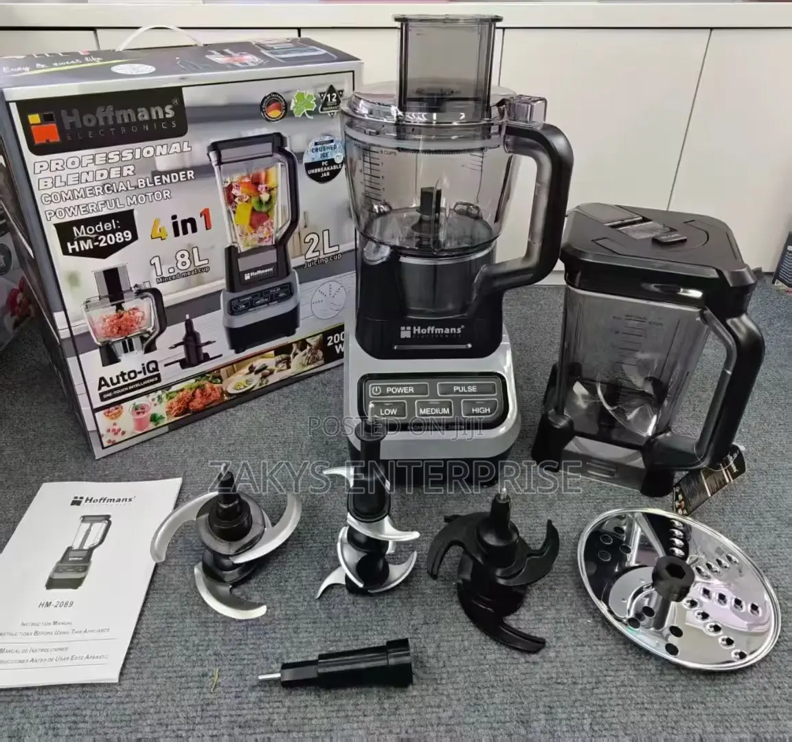 Hoffmans Professional Blender Auto Iq 4in1