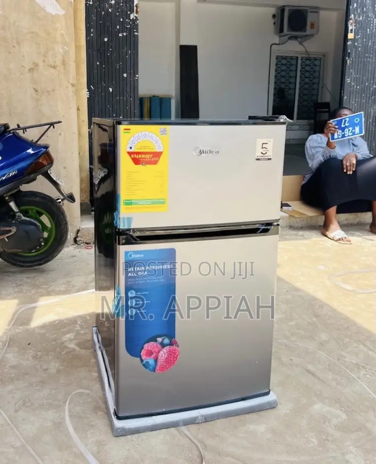 Check Out Affordable Midea 2 Door Table Top Refrigerator(87l)