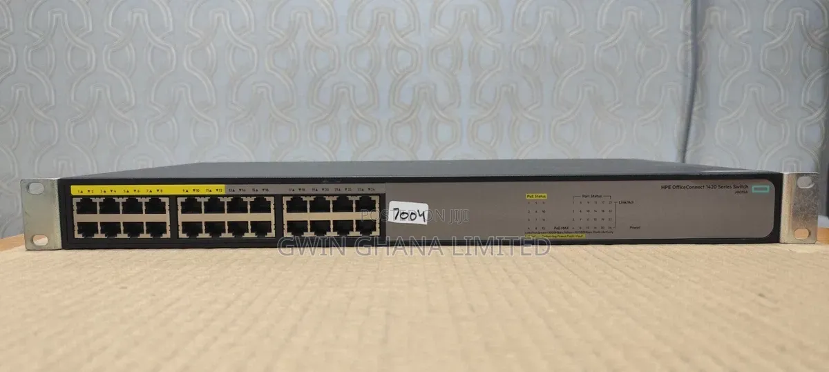 Switch Hp Jh019a 1420-24g-Poe+ . 24port Gigabit Poe Switch (124w)