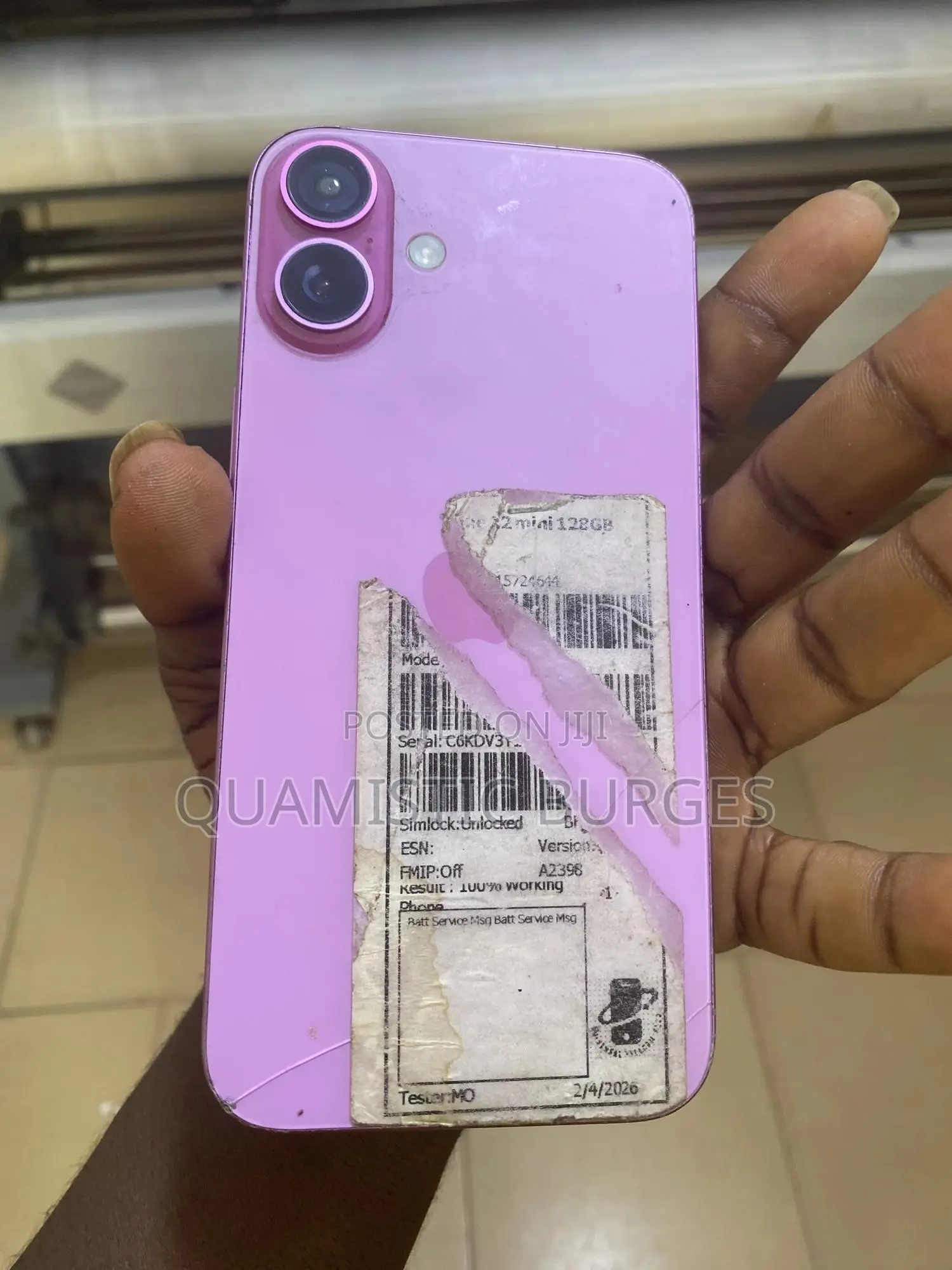 Apple iPhone 16 Plus 128 GB Pink