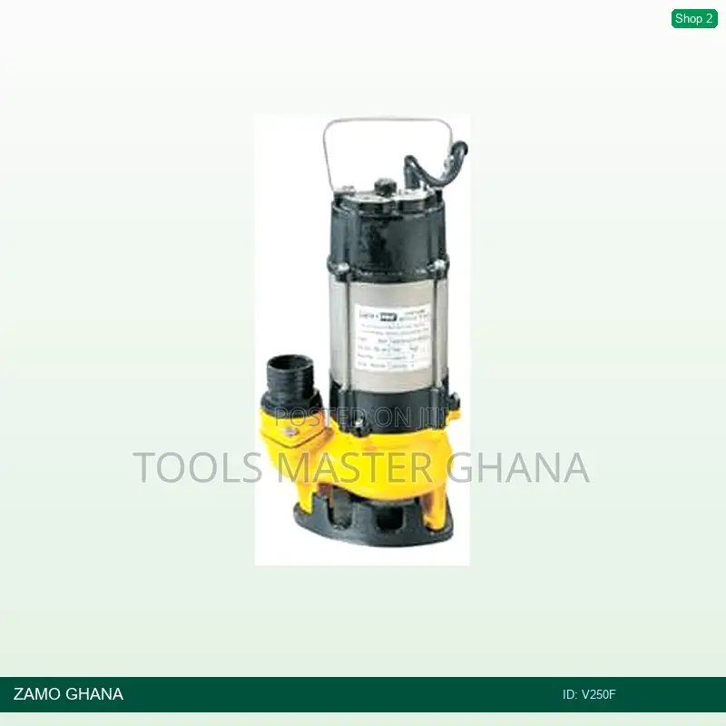 Sewage Pump 0.35hp Stainless - V250f