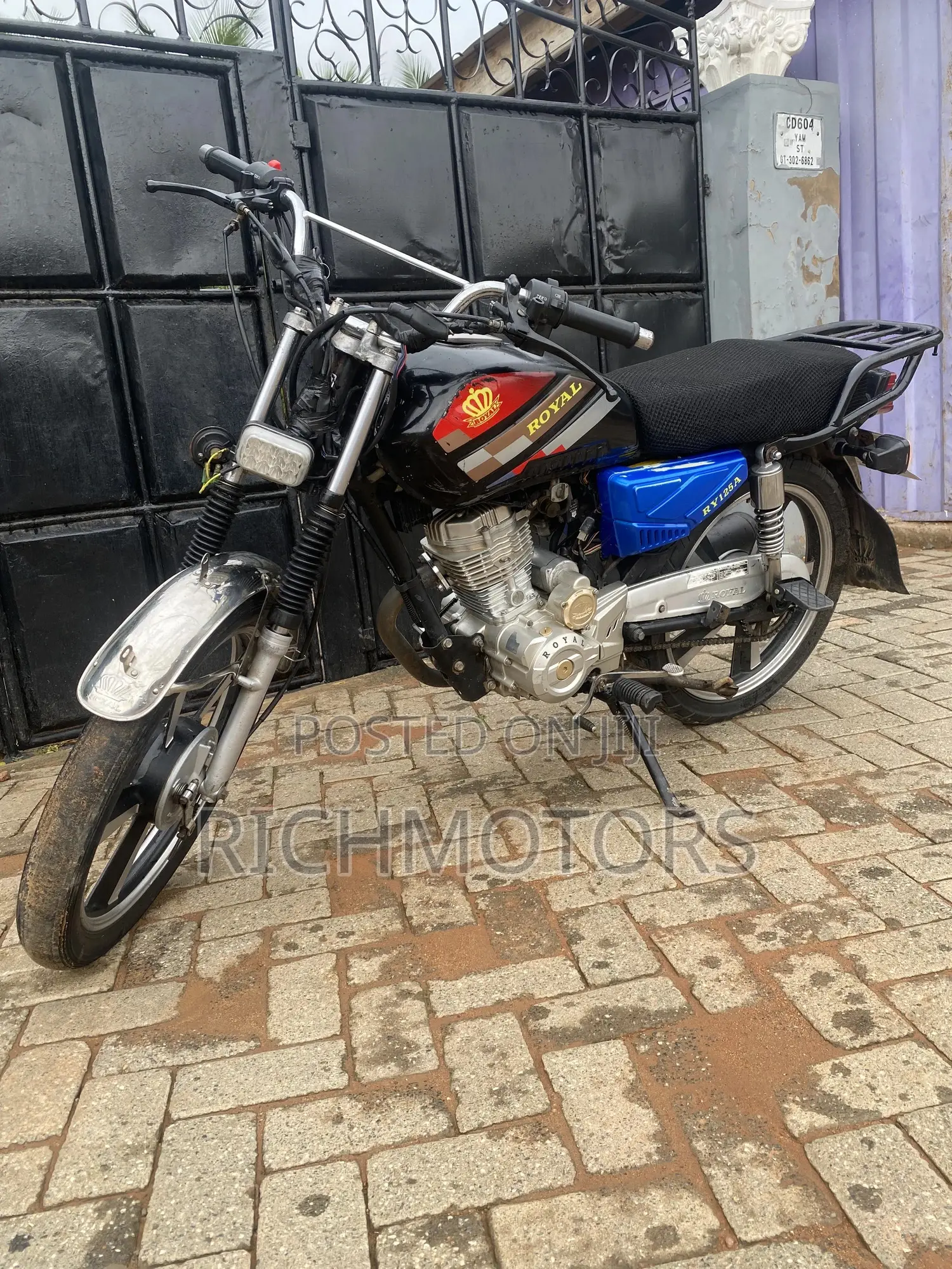 Royal RY125 2024 Black