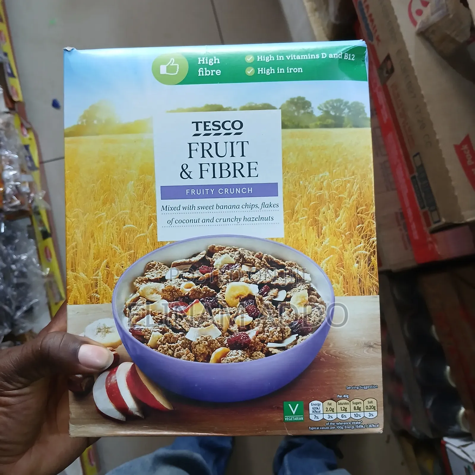 Tesco Fruits And Fibre (Fruity Crunch)