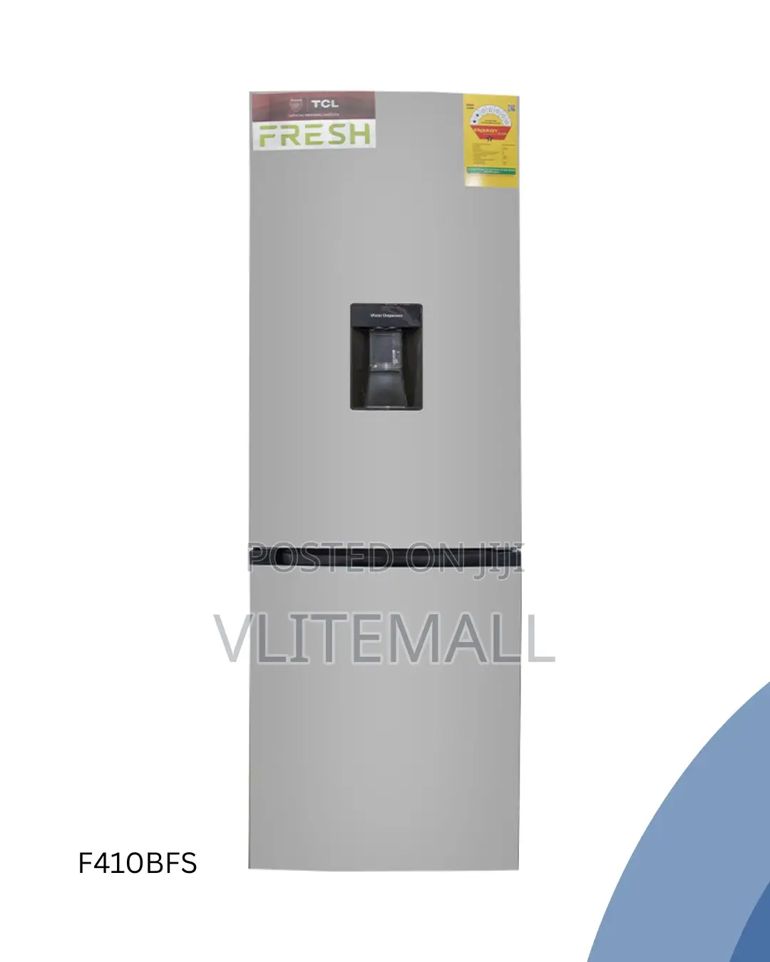 TCL Bottom Mount Refrigerator F410bfs