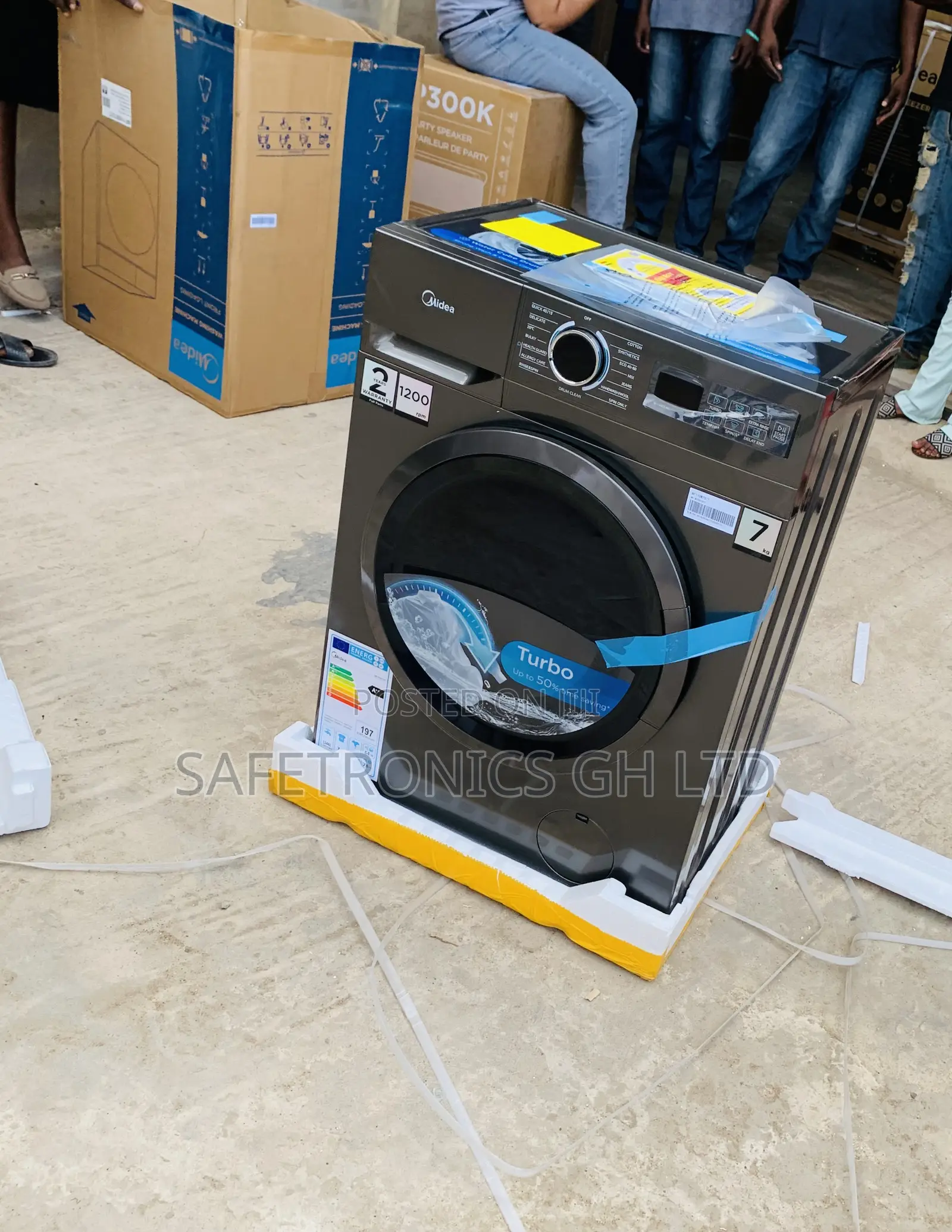 Lastest New Midea Washing Machine Front Load 7kg Full Automatic