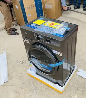 Grab Original Midea Washing Machine Front Load 7kg Full Automatic