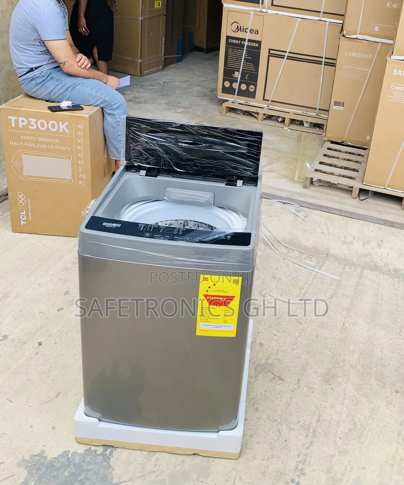 Top Notch Nasco 7kg Top Load Full Auto Washing Machine