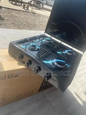 Volcano 4 Burner Table Top Gas Cooker Reliable Energy Saving
