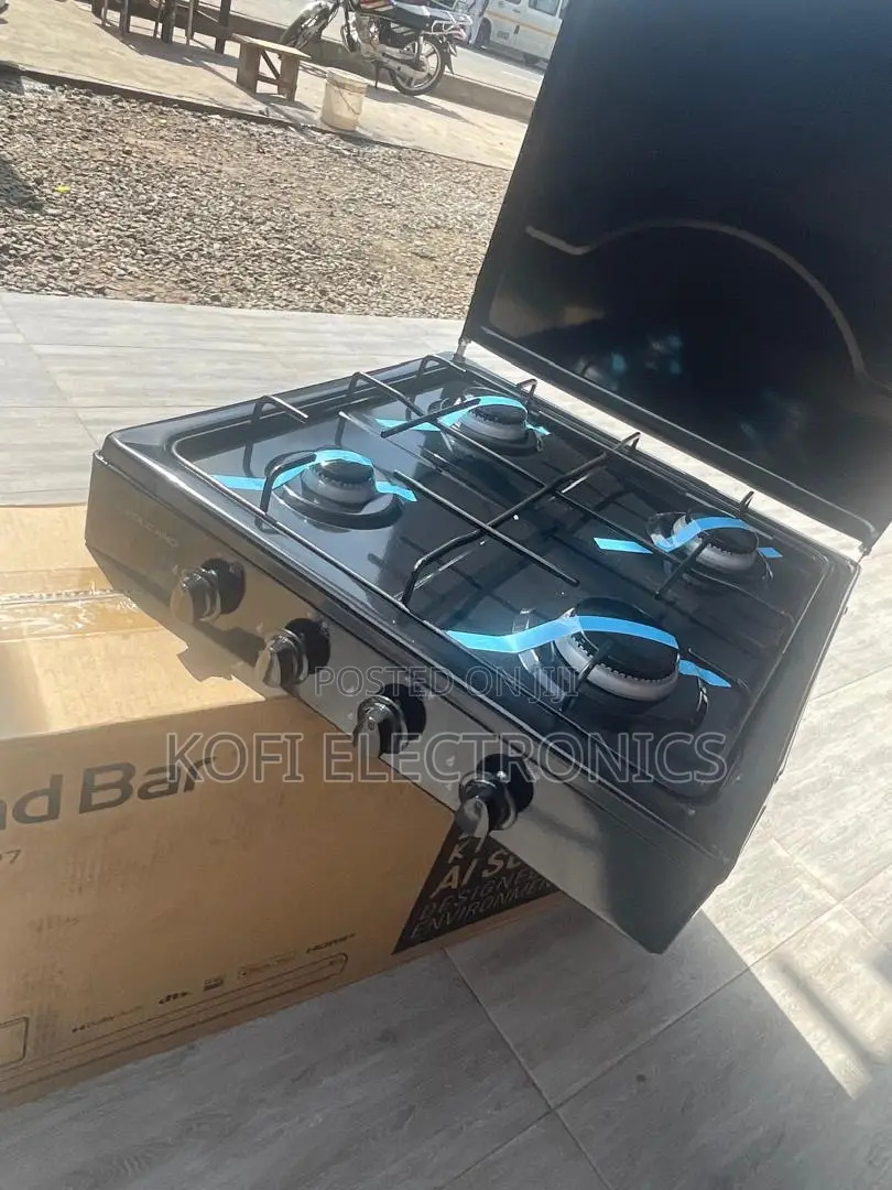 Volcano 4 Burner Table Top Gas Cooker Reliable Energy Saving