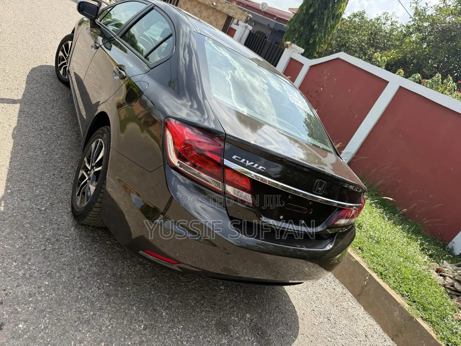 Honda Civic EX 4dr Sedan (1.8L 4cyl CVT) 2014 Gray