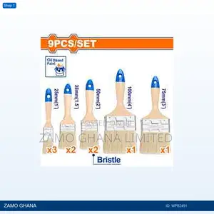 9 PCS Paint Brush - Wpb2491