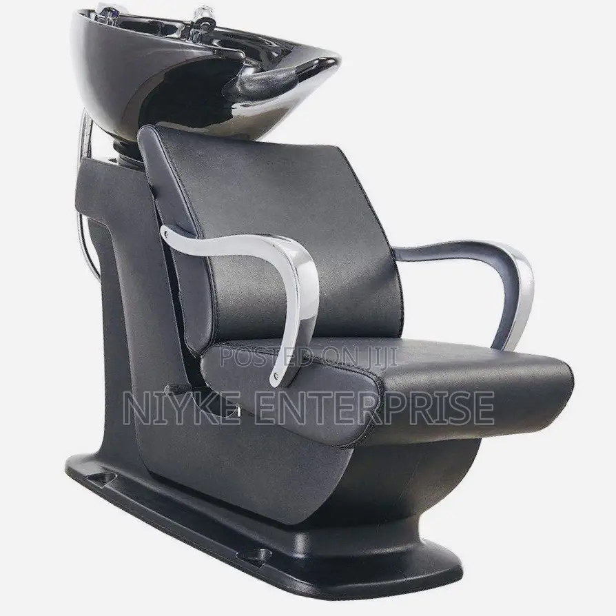Luxury Salon Shampoo Chair Wash Station – Modern Reclining Hair Wash
