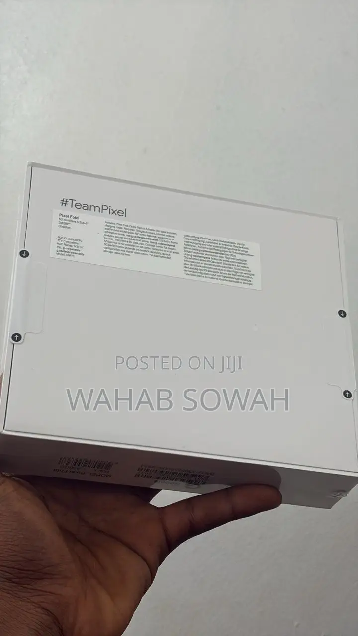 New Google Pixel Fold 256 GB Black