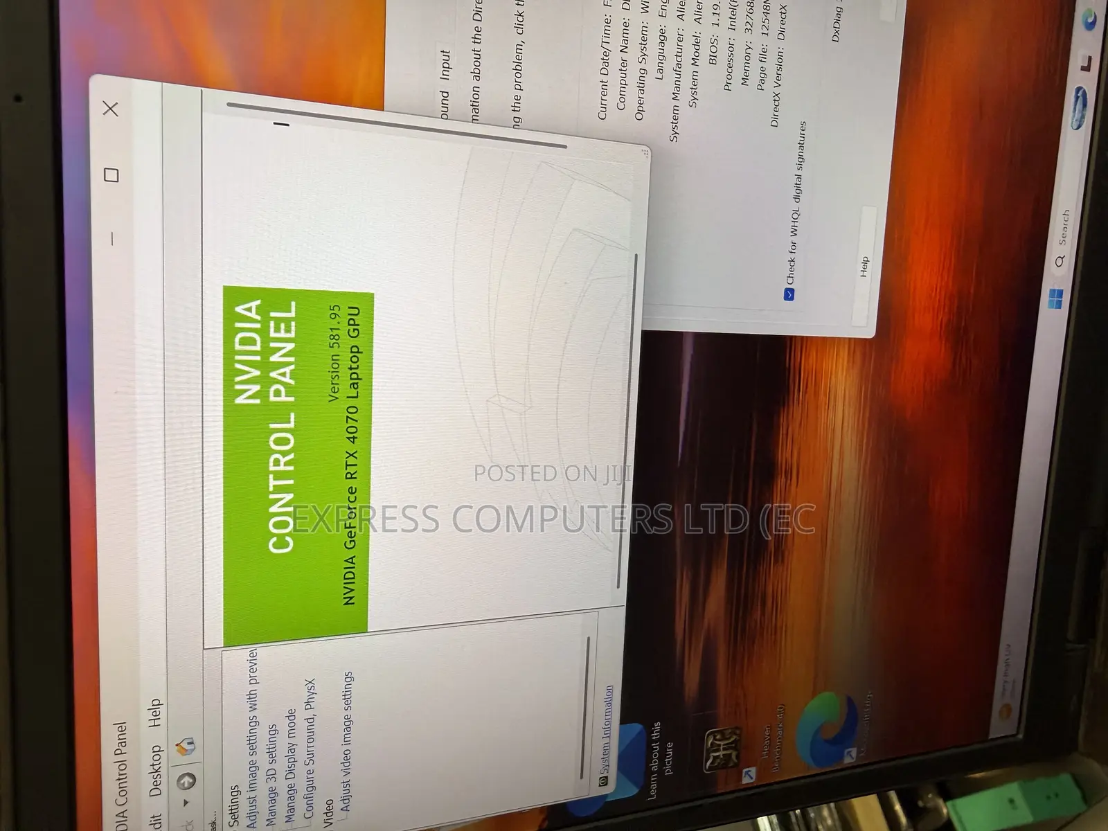 Laptop Alienware M16 R2 32GB Intel Core Ultra 7 SSD 1T
