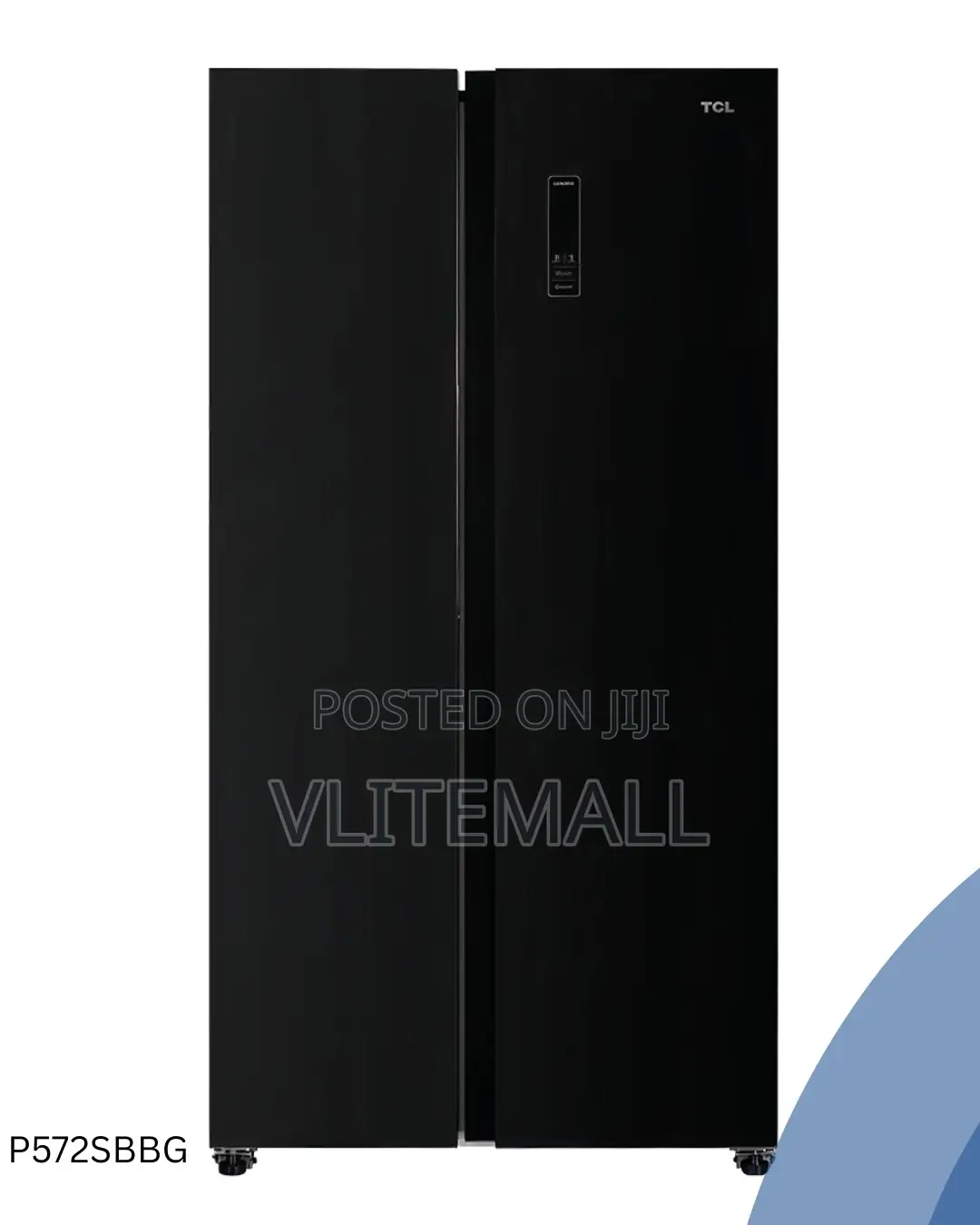 TCL 436l Side by Side Refrigerator P572sbbg