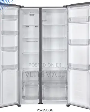 TCL 436l Side by Side Refrigerator P572sbbg
