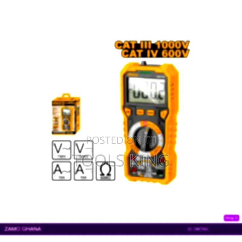 Digital Multimeter 6000 Counts - Dm7502
