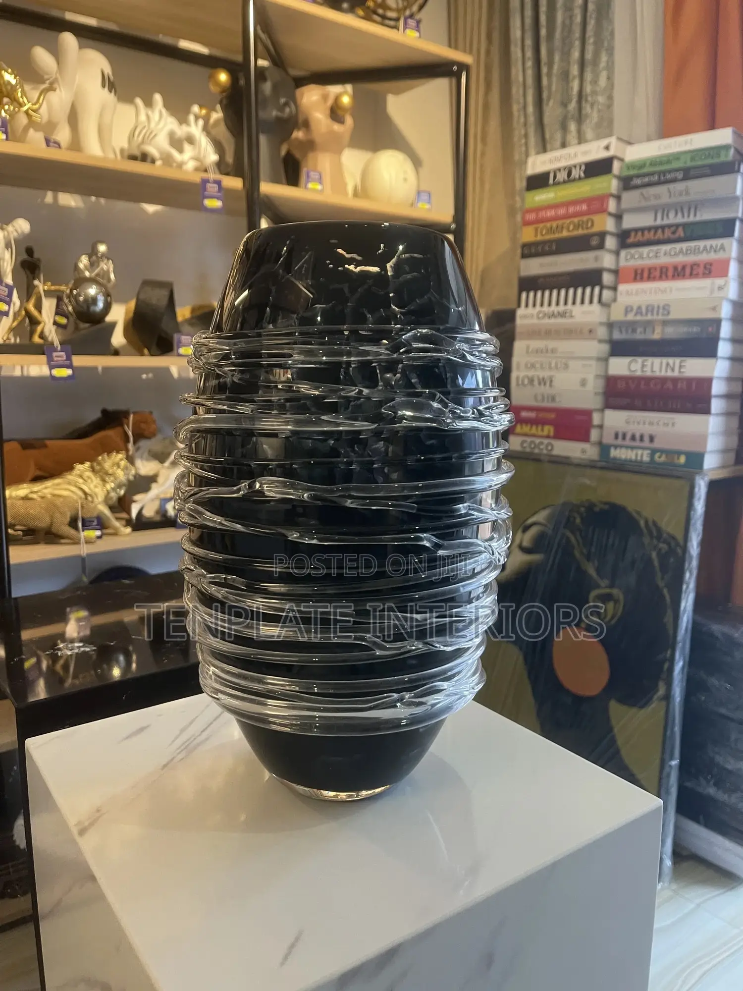 Ripple Glass Vase