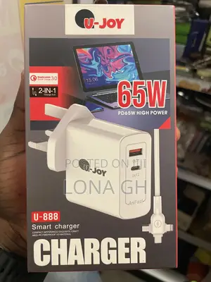 Smart Charger 2 in 1 (Usb Type-C Adapter)