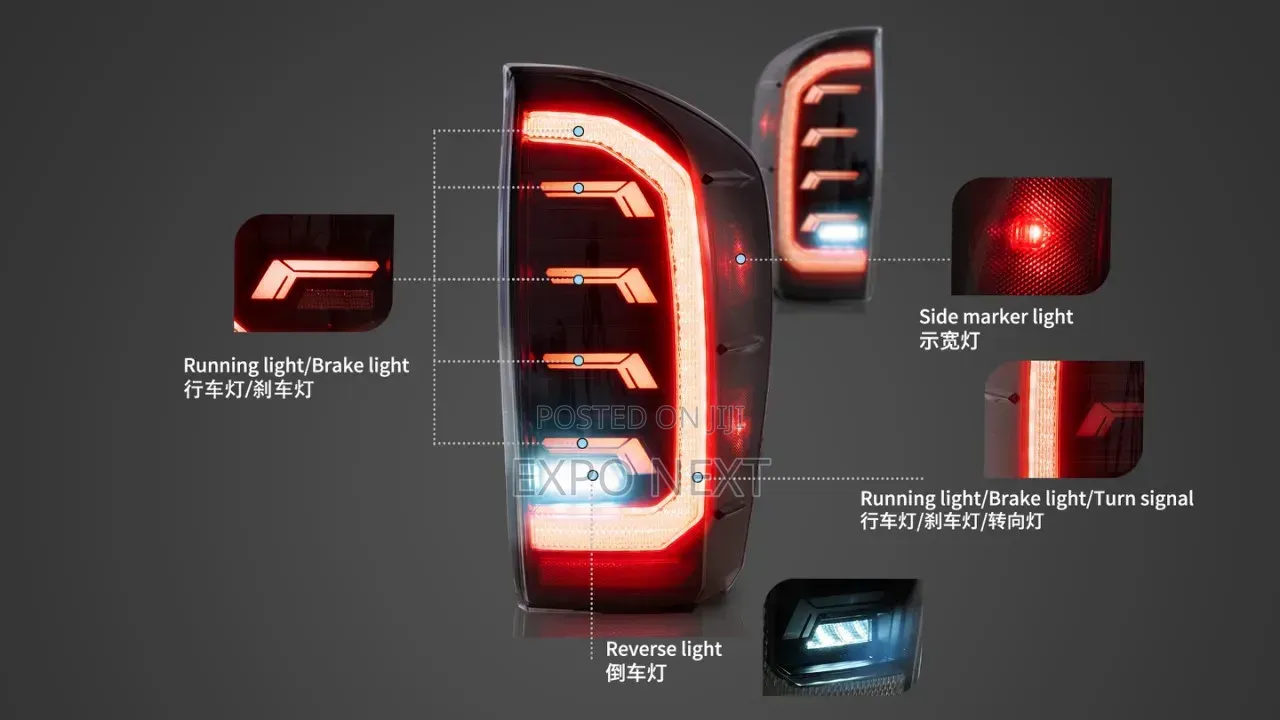 Led Tail Lights for Toyota Tacoma Pickup 2016-2021