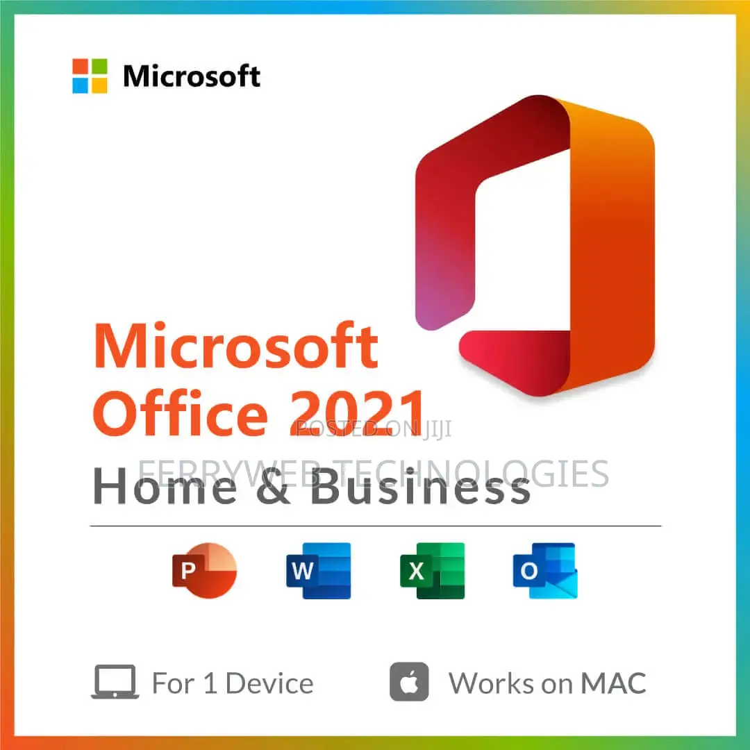Office 2021 Home and Business (1 Mac)